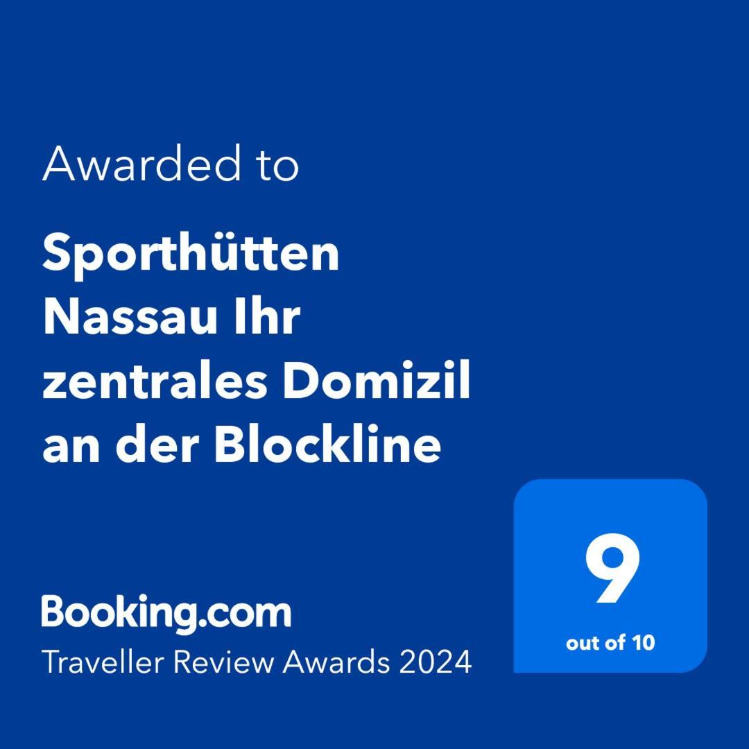 "Sporthuetten Nassau" Ihr Zentrales Domizil An Der Blockline Rechenberg-Bienenmuhle Exterior photo